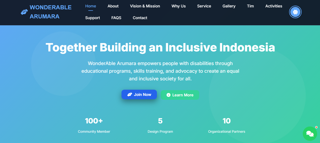 Company Profile Page